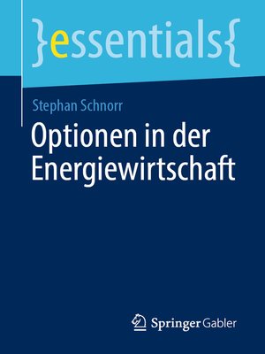 cover image of Optionen in der Energiewirtschaft